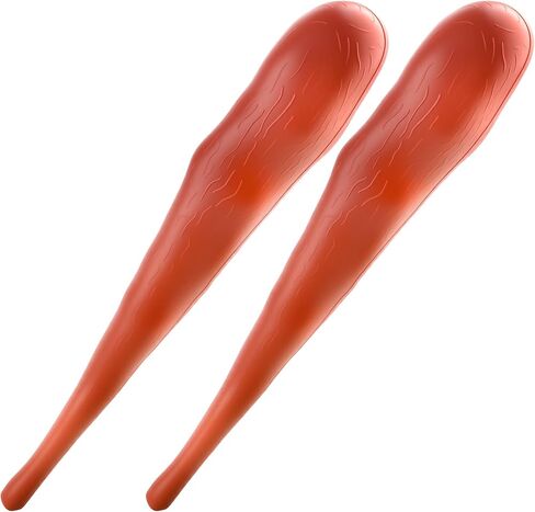 2 Pieces 19 Inch Plastic Caveman Bat Men's Plastic Caveman Stick for Halloween Costume Cosplay Party Caveman Club Prop in Kuwait