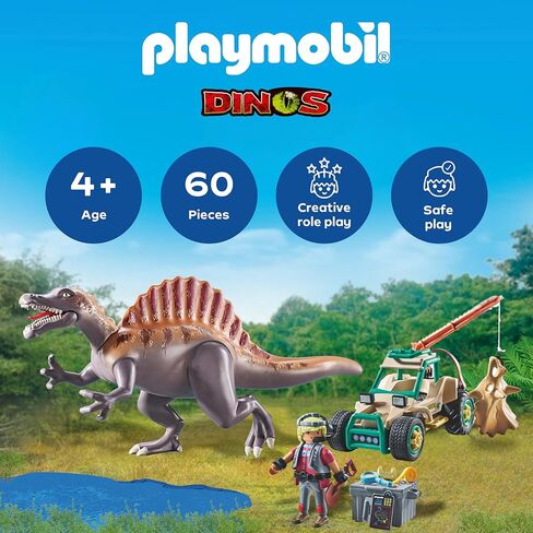 Playmobil Spinosaurus Attack in Saudi Arabia