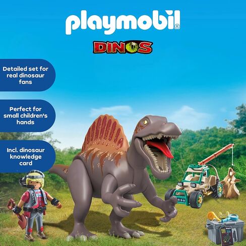 Playmobil Spinosaurus Attack in Saudi Arabia