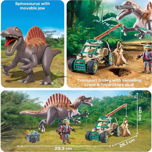 Playmobil Spinosaurus Attack in Saudi Arabia