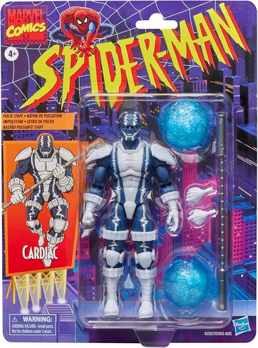 Marvel Legends Series Cardiac, Retro Cardback Spider-Man Comics Collectible 6-Inch Scale Action Figure in Saudi Arabia