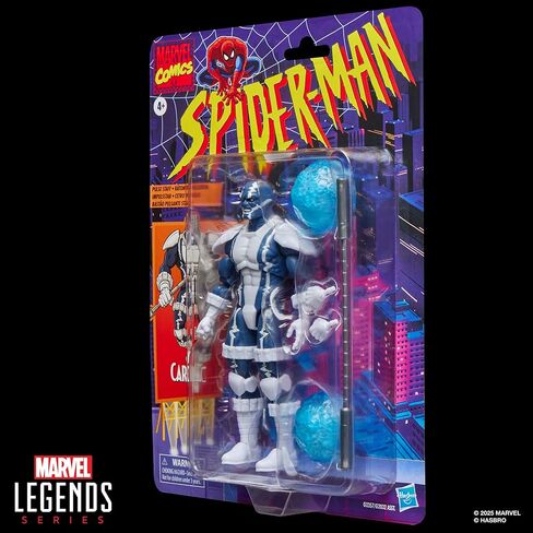 Marvel Legends Series Cardiac, Retro Cardback Spider-Man Comics Collectible 6-Inch Scale Action Figure in Saudi Arabia