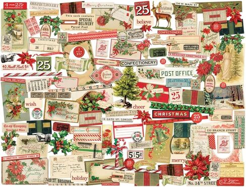 Tim Holtz Idea-ology Christmas 2025 Ephemera & Layers Emporium - 2 Item Bundle in Saudi Arabia