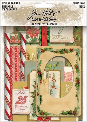 Tim Holtz Idea-ology Christmas 2025 Ephemera & Layers Emporium - 2 Item Bundle in Saudi Arabia