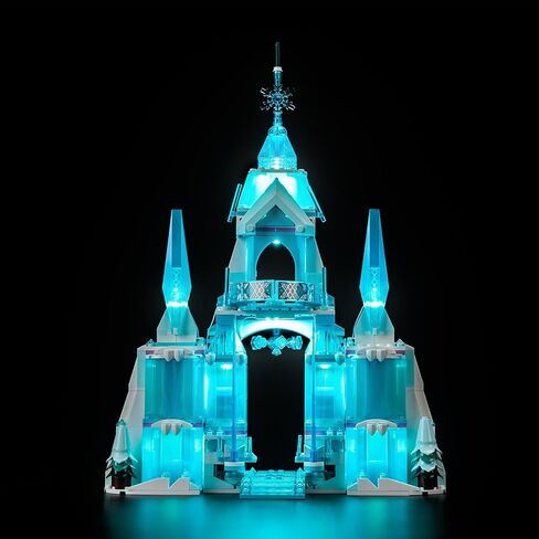 Upgraded Led Light Kit for Lego Elsa's Ice Palace Building Set, Compatible with Lego 43244 (Model Not Included) in Saudi Arabia