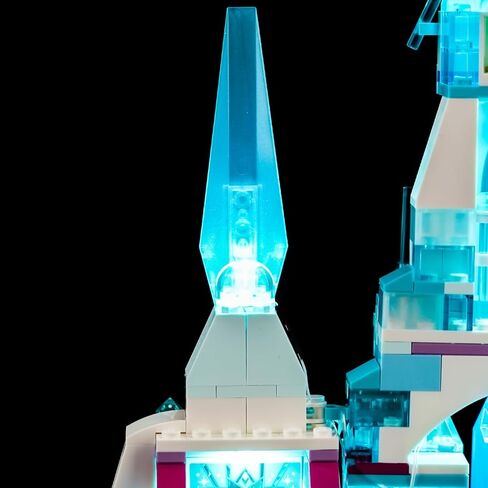 Upgraded Led Light Kit for Lego Elsa's Ice Palace Building Set, Compatible with Lego 43244 (Model Not Included) in Saudi Arabia