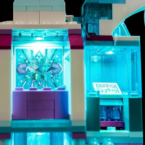 Upgraded Led Light Kit for Lego Elsa's Ice Palace Building Set, Compatible with Lego 43244 (Model Not Included) in Saudi Arabia