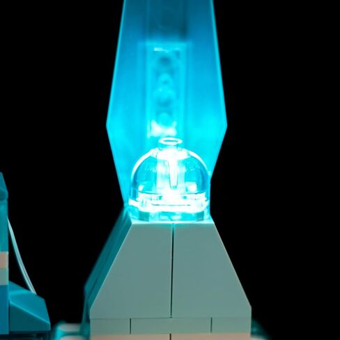 Upgraded Led Light Kit for Lego Elsa's Ice Palace Building Set, Compatible with Lego 43244 (Model Not Included) in Saudi Arabia