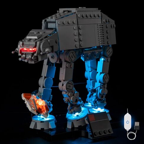 Kyglaring LED Light Kit Compatible with Lego at-at 75440 Building Blocks, Upgrade Touch Control & Dimming, Lights Only, Model Set Not Included, Touch Version in Saudi Arabia