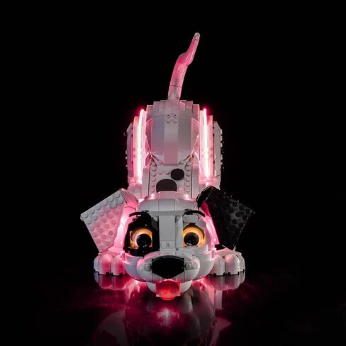 إضاءة LED متوافقة مع Lego Disney 43269 101 Dalmatians Puppy، مجموعة إضاءة متوافقة مع Lego 43269 - غير متضمنة مجموعة النماذج فقط الأضواء in Saudi Arabia