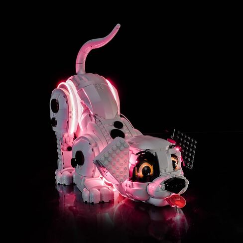 إضاءة LED متوافقة مع Lego Disney 43269 101 Dalmatians Puppy، مجموعة إضاءة متوافقة مع Lego 43269 - غير متضمنة مجموعة النماذج فقط الأضواء in Saudi Arabia