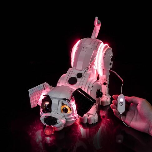 إضاءة LED متوافقة مع Lego Disney 43269 101 Dalmatians Puppy، مجموعة إضاءة متوافقة مع Lego 43269 - غير متضمنة مجموعة النماذج فقط الأضواء in Saudi Arabia