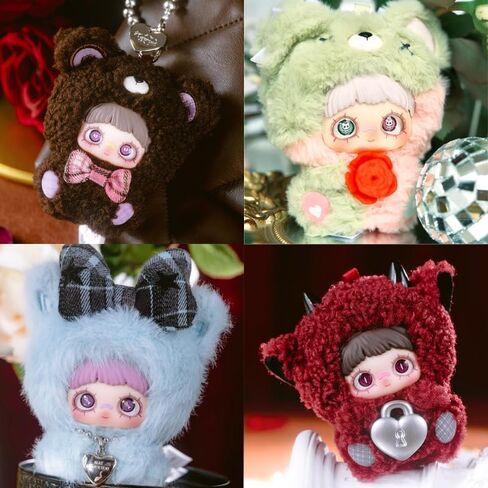 Maymei May I Love You Series Plush Blind Box 1PC(1 of 10 Possible Styles) Cute Figures Collectible Toys Birthday Gifts (1PC Blind Box) in Saudi Arabia