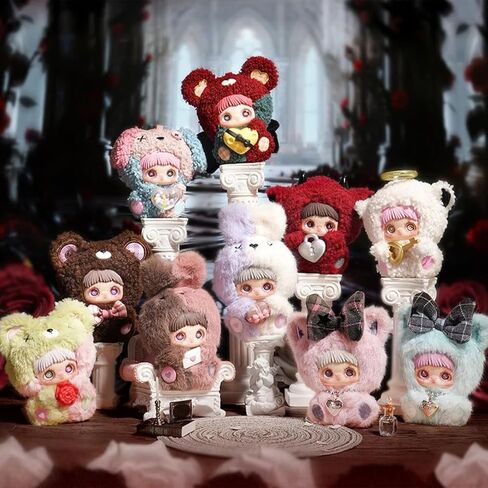 Maymei May I Love You Series Plush Blind Box 1PC(1 of 10 Possible Styles) Cute Figures Collectible Toys Birthday Gifts (1PC Blind Box) in Saudi Arabia