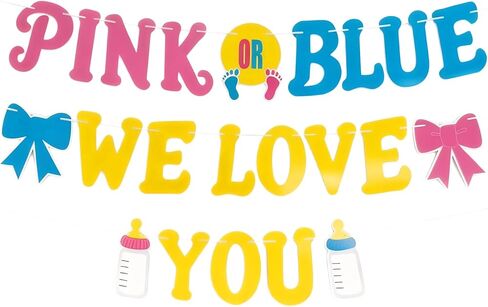 She's Ready to Pop Banner - Baby Shower Decor with Soda Bottle, Popcorn & Onesie - Funny Pregnancy Sign for Gender Reveal, Nesting Party in Kuwait