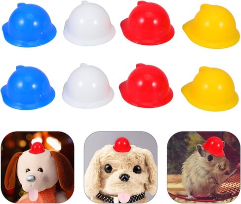 DOITOOL قبعة صلبة صغيرة 40 قطعة 1.57 بوصة خوذات أمان مصغرة لإكسسوارات الدمية كعكة القبعات العالية ديكور البناء in Kuwait