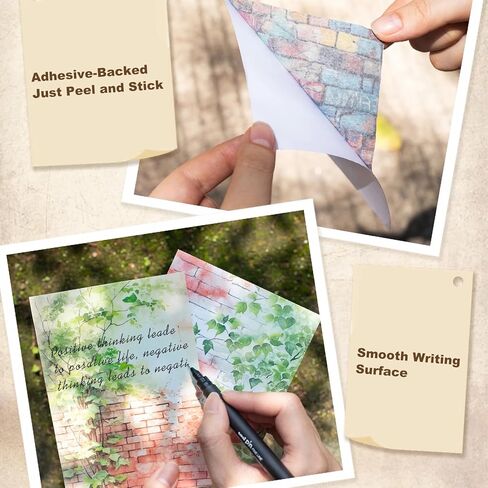 60 Sheets Vintage Washi Stickers – Brick Wall Theme with Floral, Graffiti, Ivy, Window Designs for Scrapbooking, Bullet Journaling and DIY Crafts in Saudi Arabia