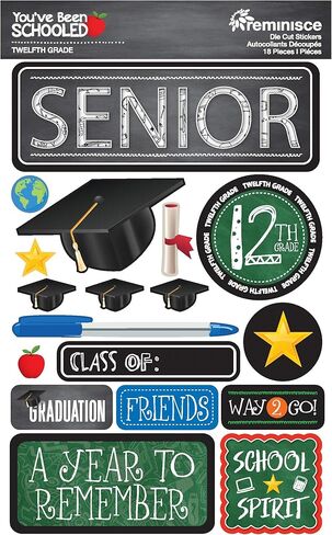 Reminisce BEEN SCHOOLED STCKRS 12TH GRADE, us:one size in Saudi Arabia