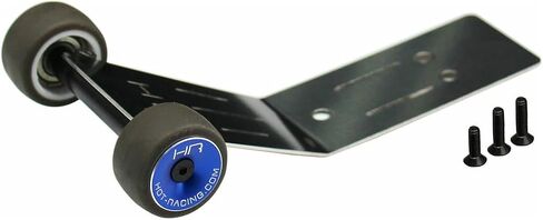 Hot Racing MMX133 Stainless Steel Bearing Wheelie Bar fits Mini Maxx in Saudi Arabia