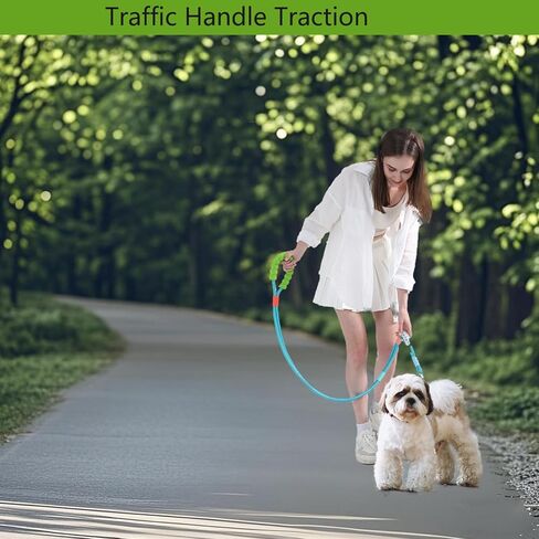 Hands Free Dog Leash,5 Ft Heavy Duty Training Leash, Adjustable Waist & Crossbody Leashes,Heavy Duty Nylon Rope, Double Nylon Rope for Dog Walking Training (Black) in Saudi Arabia