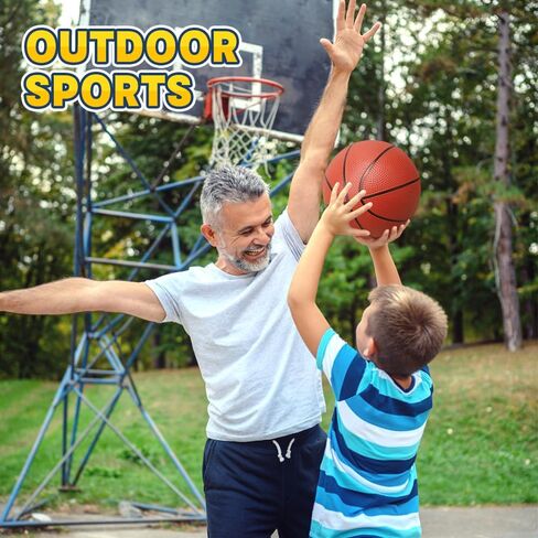 Amarlozn Mini Basketball for Indoor Mini Basketball Hoop, 9 Inch Small Replacement Basketballs Soft Ball for Inflatable Pool, Beach Sandbox Outdoor Play Game Gift Pack for Toddler Kids Adults 5PCS in Saudi Arabia
