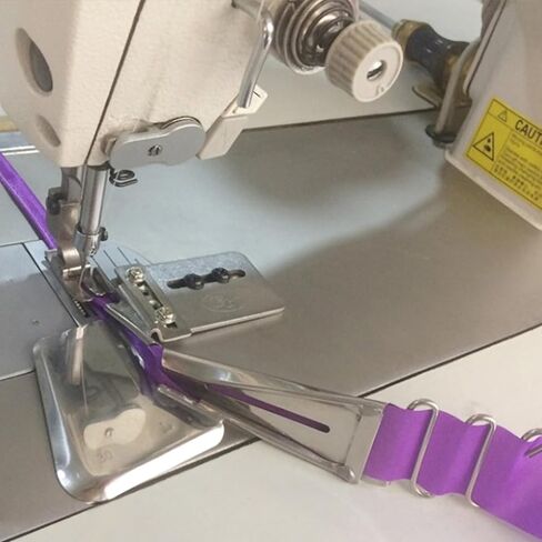 Binding Curve Edge Folder, Overlock Folder Bias Binders Foot for Industrial Sewing Machine Sewing Machine Accessory in Saudi Arabia