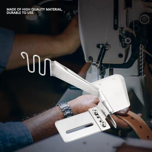 Binding Curve Edge Folder, Overlock Folder Bias Binders Foot for Industrial Sewing Machine Sewing Machine Accessory in Saudi Arabia