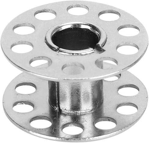 50Pcs Sewing Machine Bobbins for Front Loading 15 Class Machines Prevent Disconnection(Stainless Steel) in Saudi Arabia
