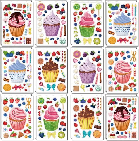 24 Sheets Construction Truck Stickers Make Your Own Truck Stickers Boys Birthday Party Favors Construction Themed Goodie Bag Stuffer Children Exchange Gifts in Saudi Arabia