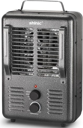 Shinic Portable Space Heaters for Indoor Use,1500W Electric Heater for Bedroom and Office, Ceramic Space Heater with Thermostat, Tip-Over and Overheat Protection, 1s Fast Heat,1500W/750W/Fan in Saudi Arabia