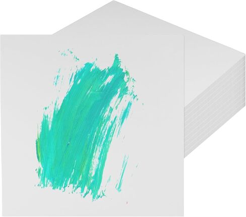 SHEUTSAN White Cardstock Paper, 11.8 x 11.8 Inches, 220gsm, 100 Pieces, Square Paper for Art Craft DIY in Saudi Arabia