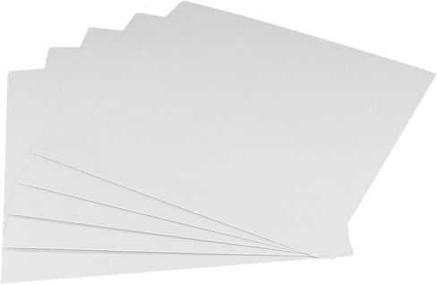 SHEUTSAN White Cardstock Paper, 11.8 x 11.8 Inches, 220gsm, 100 Pieces, Square Paper for Art Craft DIY in Saudi Arabia
