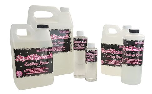 Liquid Diamonds Casting Epoxy Resin 1.5 Gallon kit Non Toxic FDA Compliant in Saudi Arabia