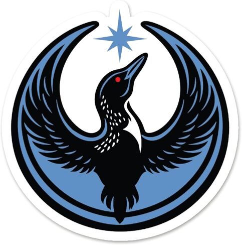 Rebel Loon Minnesota Anti-Fascism Sticker – Vinyl Decal for Water Bottles, Laptops, Tablets 5.5" (Sticker) in Saudi Arabia