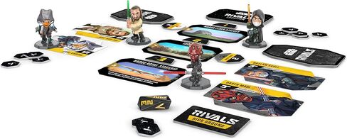 مجموعة Funko Games Star Wars Rivals S2 Premier | المعركة بين الظلام والنور | يضم 4 شخصيات حصرية | للاعبين، للأعمار من 7 سنوات فما فوق in Kuwait