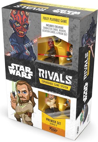 مجموعة Funko Games Star Wars Rivals S2 Premier | المعركة بين الظلام والنور | يضم 4 شخصيات حصرية | للاعبين، للأعمار من 7 سنوات فما فوق in Kuwait