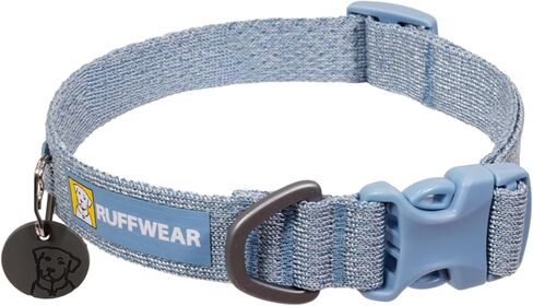 Ruffwear، طوق كلب مرن من الأمام، نسيج ناعم هندسي للمشي اليومي، خفيف الوزن قابل للتعديل بحلقة على شكل حرف D من الألومنيوم، كاتم صوت مدمج لبطاقة الهوية، مشبك سريع الفك، بنفسجي وردي، 35.56 سم - 50.8 سم in Kuwait