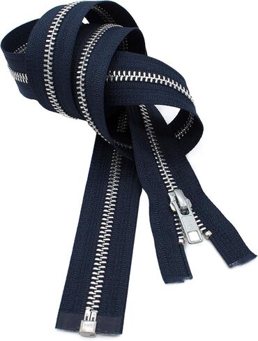YKK® 29" Jacket Zipper, YKK #5 Aluminum Metal ~ Medium Weight ~ Separating ~ 560 Navy (1 Zipper/Pack) in Saudi Arabia