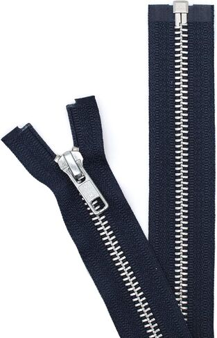 YKK® 29" Jacket Zipper, YKK #5 Aluminum Metal ~ Medium Weight ~ Separating ~ 560 Navy (1 Zipper/Pack) in Saudi Arabia
