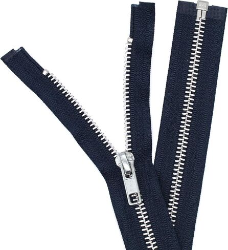 YKK® 29" Jacket Zipper, YKK #5 Aluminum Metal ~ Medium Weight ~ Separating ~ 560 Navy (1 Zipper/Pack) in Saudi Arabia