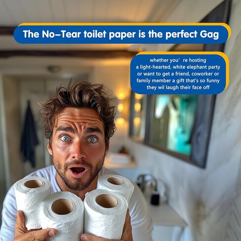 Realistic Fake Toilet Paper Prank Novelty - DIY Fusible Interfacing for Sewing, Quilting, Clothing Crafts, Costume Props & Humorous Gifts in Saudi Arabia