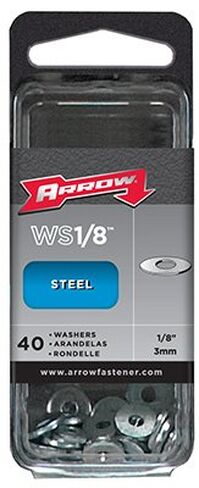 1/8" Steel Washer - 40 PCS. in Saudi Arabia
