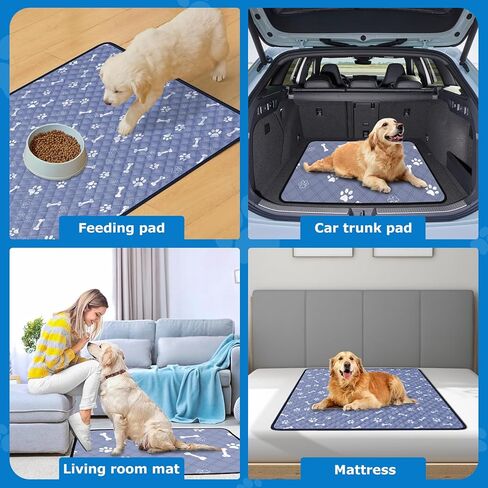 Pee Pads for Dogs Washable,Reusable Pee ,Waterproof & Non-Slip,Used for Pet Training,Whelping Pads,Crate Mats for Dog Cages in Saudi Arabia