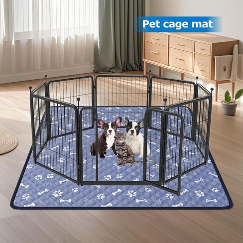 Pee Pads for Dogs Washable,Reusable Pee ,Waterproof & Non-Slip,Used for Pet Training,Whelping Pads,Crate Mats for Dog Cages in Saudi Arabia