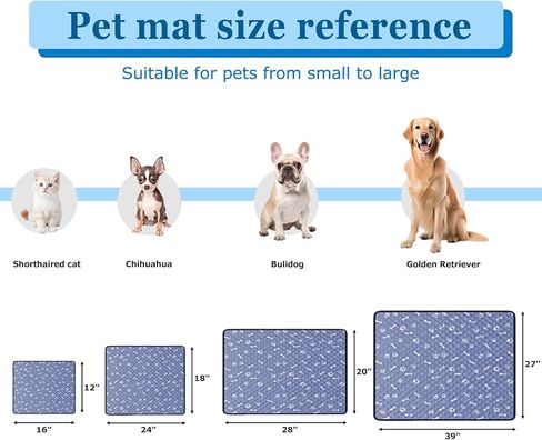 Pee Pads for Dogs Washable,Reusable Pee ,Waterproof & Non-Slip,Used for Pet Training,Whelping Pads,Crate Mats for Dog Cages in Saudi Arabia