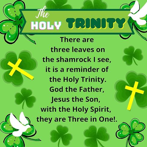 أساور Biblebanz Holy Trinity Shamrock مع البطاقات - هدايا عيد القديس باتريك المسيحية 24 مجموعة in Saudi Arabia