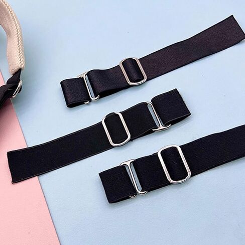 Yardwe 4Pcs Adjustable Hat Extender Strap with Snapback Buckle for Cap Size Adjustment Durable Elastic Replacement Buckles for Outdoor Sports and Travel in Kuwait
