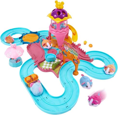 Hamster Track Toys for 5 Years Old Girl Gift,Pets Set Toys for 3 4 5 6 7 Years Old Girls Birthday Gifts in Saudi Arabia