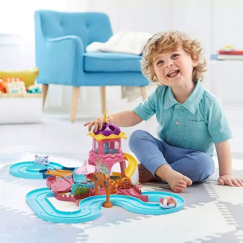Hamster Track Toys for 5 Years Old Girl Gift,Pets Set Toys for 3 4 5 6 7 Years Old Girls Birthday Gifts in Saudi Arabia