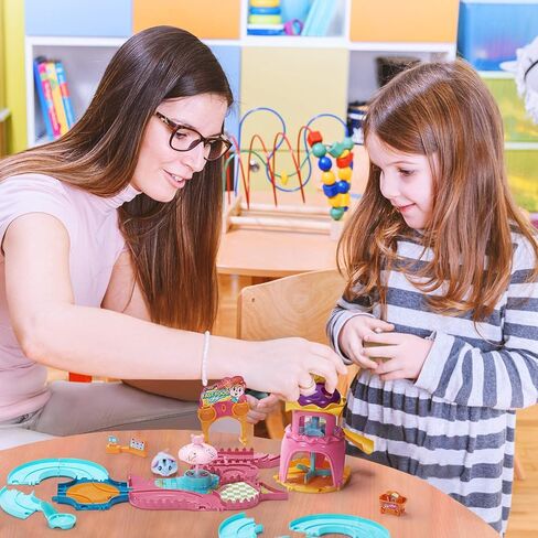 Hamster Track Toys for 5 Years Old Girl Gift,Pets Set Toys for 3 4 5 6 7 Years Old Girls Birthday Gifts in Saudi Arabia
